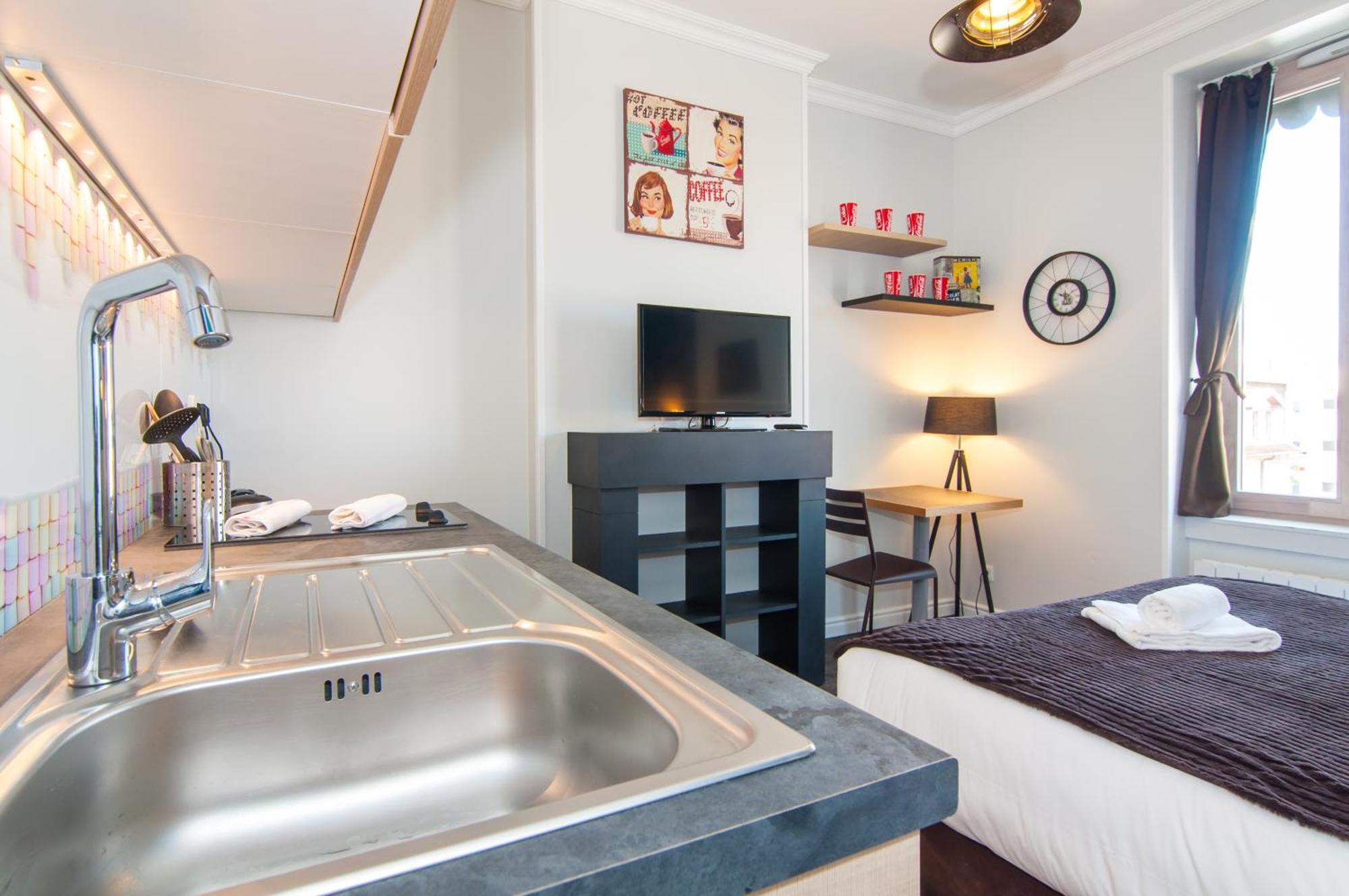 Appartement Les Charmettes du 6ème - Aulyondort Chambre photo